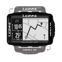 Bike Computer LEZYNE MEGA XL GPS 2019 LOADED Black