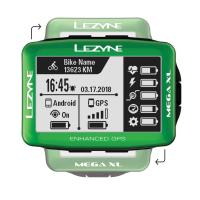 Bike Computer LEZYNE MEGA XL GPS 2019 Limited Green
