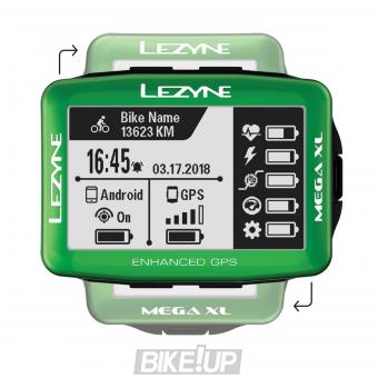 Bike Computer LEZYNE MEGA XL GPS 2019 Limited Green