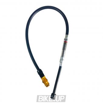 LEZYNE ABS Micro Floor Drive Hose with Gauge Gold