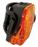 Warning light for bicycle with a laser Lezyne Laser Drive Rear Black