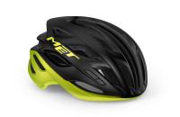 MET Helmet ESTRO MIPS Black Lime Yellow Metallic Glossy