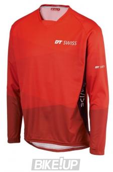 DT SWISS MTB Shirt Longsleeve Red