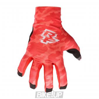RACEFACE Gloves AMBUSH CAMO GLOVES Red