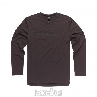 RACEFACE Commit Long Sleeve Tech Top Charcoal