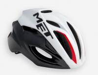 Helmet highway MET Rivale White black red
