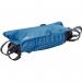 Bicycle frame bag on ACEPAC Roll Frame Bag M Blue