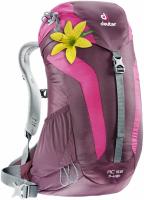 Backpack Deuter AC Lite 14 SL aubergine-magenta