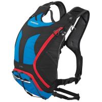 Backpack cycling Shimano Daypack UNZEN 10L red and blue