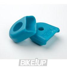 RACEFACE Aluminum Small Crank Arm Boots Pair Turquoise