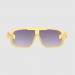 Glasses POC Aspire Sulfur Yellow Violet Silver Mirror