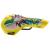 Saddle SELLE ITALIA NET Comic Yellow