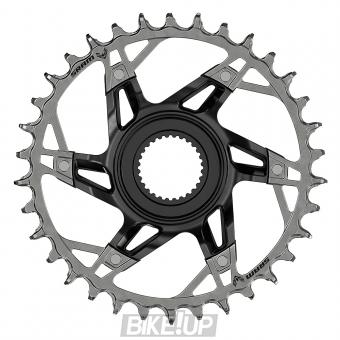 SRAM XX Eagle Chainring for Bosch 34T DU38 T-Type DM Black Silver 11.6218.059.003