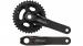 Cranks Shimano Deore FC-M6000-2 HollowTech II 175mm, integral axis, 36x26 without carriage, black