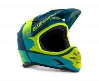 Fullface helmet BLUEGRASS INTOX PETROL BLUE FLUO YELLOW MATT