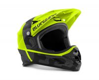 Fullface helmet BLUEGRASS INTOX FLUO YELLOW BLACK CAMO MATT