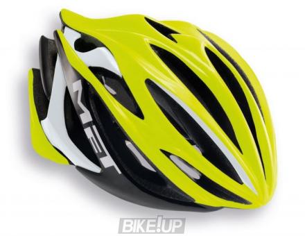 Helmet MET Stradivarius Safety Yellow (reflective stickers)