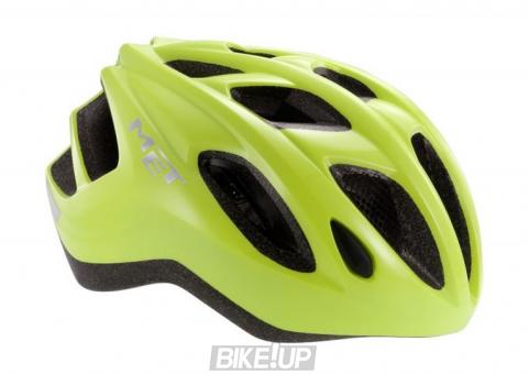 Helmet MET Espresso Safety Yellow