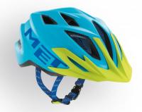 Helmet MET Crackerjack Cyan / Green
