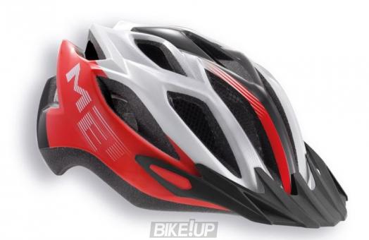 Helmet MET Crossover Red / White