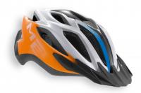 Helmet MET Crossover Orange / Cyan