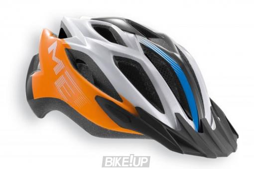 Helmet MET Crossover Orange / Cyan