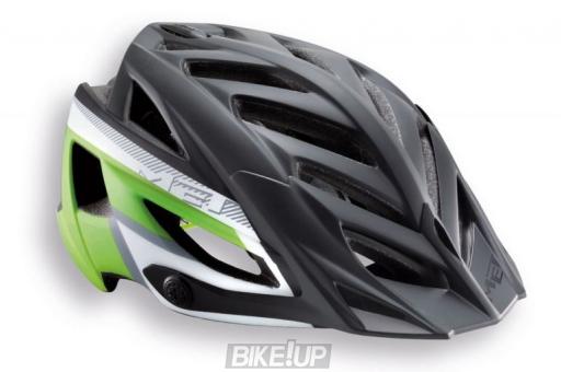 Helmet MET Terra Green / Black