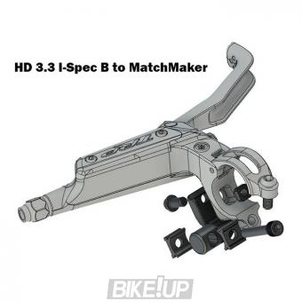 TRP HD 3.3 Adapter I-Spec B to SRAM MatchMaker LH HD3.3 Left