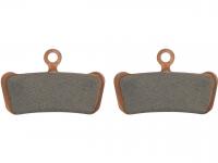 Brake pads Sram Guide / Trail metal on the steel base (without pins and springs) 00.5318.003.005.1