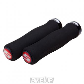 Grips with locks SRAM FOAM Contour 129mm Black