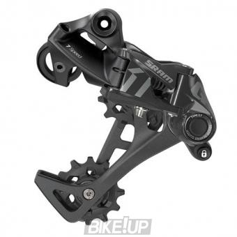 The rear derailleur SRAM GX DH 7 speed Medium Cage Black