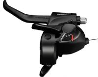 Monobloc brake lever / shifter Shimano ST-EF41 3x7 sp left Black OEM
