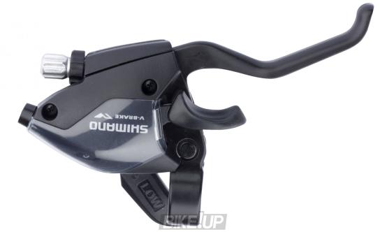 Monobloc brake lever / shifter Shimano ALTUS ST-EF51 7 sp right Black OEM