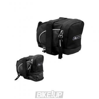 Bag LONGUS COMPAKT under saddle Black