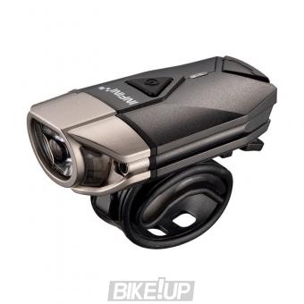 Front light INFINI SUPER LAVA USB I-263P 300 Lm 3W 4F + mount on Black Titanium Helm