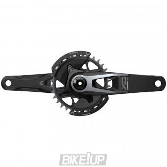 SRAM X0 Eagle V2 Crankset T-Type Wide 1x12-speed 32T 165mm D1 Black 00.6118.634.005