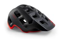 Helmet MET Terranova Black Red Matt Glossy