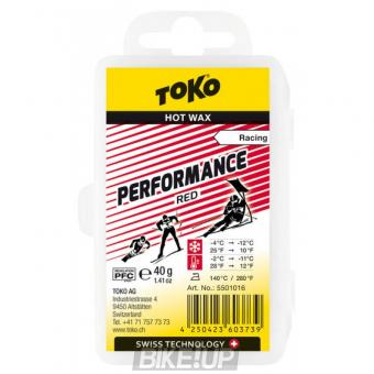 Wax TOKO Performance Hot Wax Red 40g