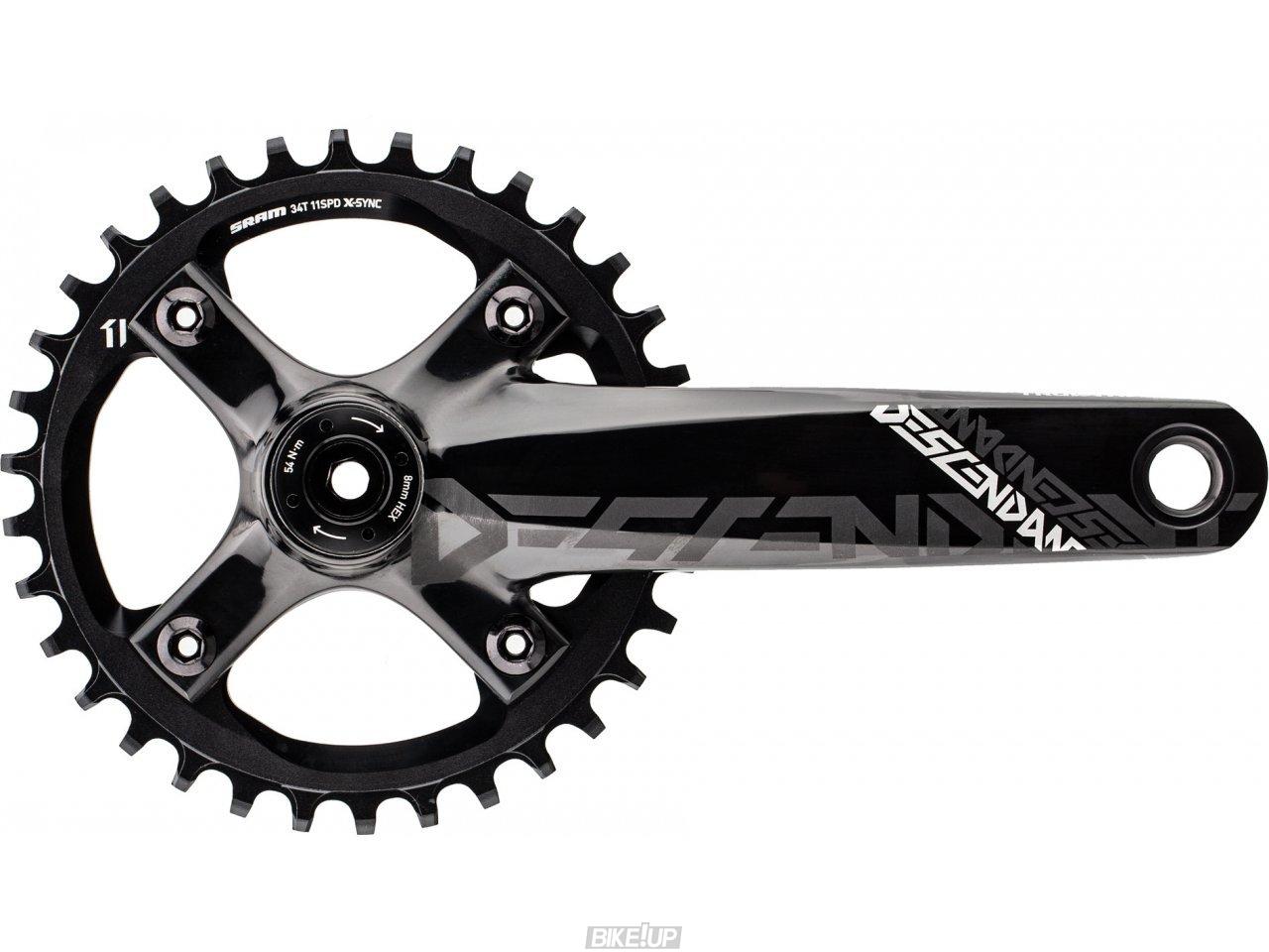 販促通販 SRAM TRUTATIV DESCENDANT ダウンヒル クランク 165 - 自転車