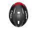 MET Helmet STRALE Black Red Metallic Glossy