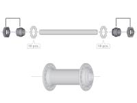 Lock Nut Unit Front Left/Right FH-TX500 Y2BT98020