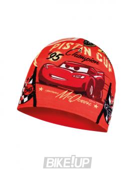 BUFF Chld CARS MICROFIBER & POLAR HAT Piston Cup Multi