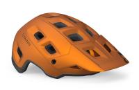 MET Helmet TERRANOVA Orange Titanium Metallic Matt