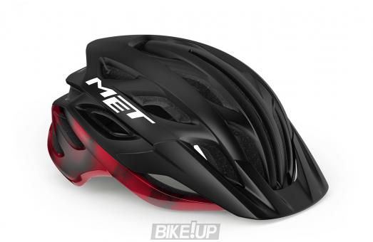 MET Helmet VELENO Black Red Matt Glossy