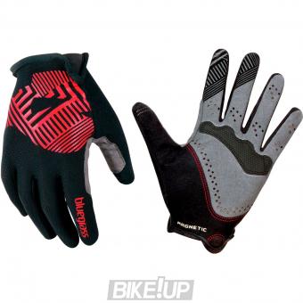 Gloves BLUEGRASS MAGNETE ROCK BLACK / RED