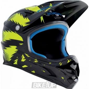 Helmet Bluegrass INTOX BLACK / YELLOW LIGHTNINGS