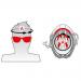 Helmet MET Funandgo white black red