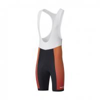 Cycling shorts with straps SHIMANO TEAM2 Red