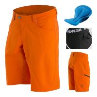 Cycling shorts with removable diapers PEARL IZUMI MTB CANYON Orange