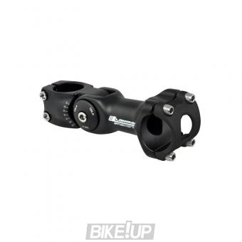 LONGUS Stem SETUP OS 28.6/31.8/110mm with replaceable angle Black